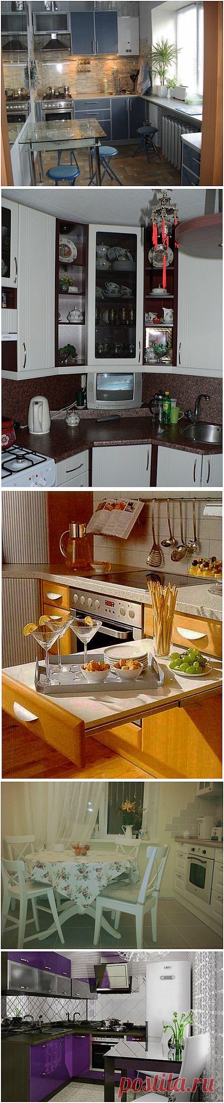 Кухни маленьких размеров – будем творить! - Домашний очаг
