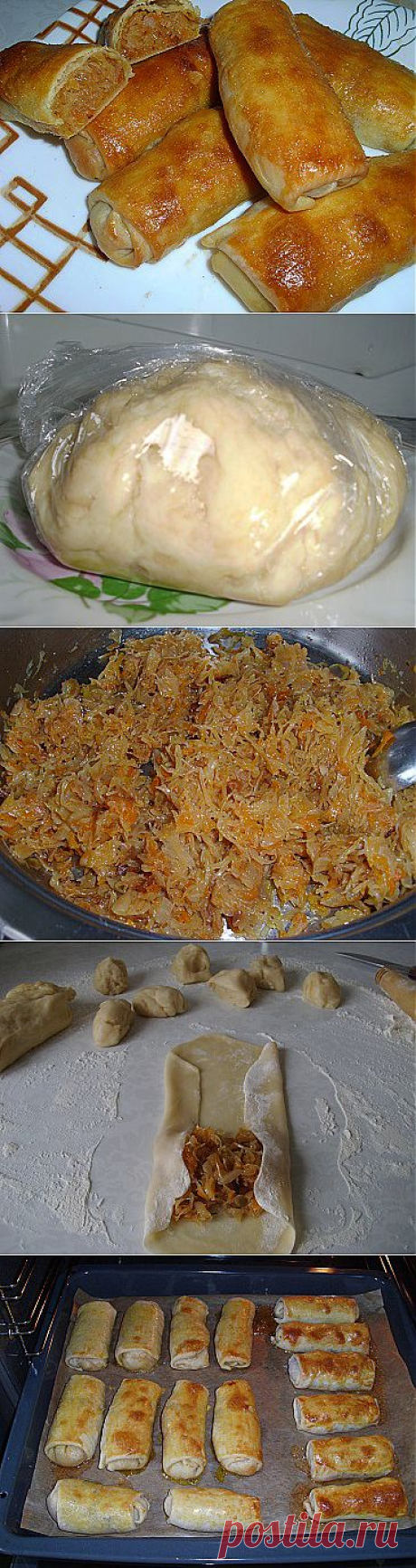 Молдавские пирожки с капустой | Рецепты моей мамы