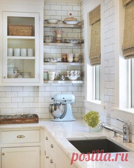 Полочки в кухне - Дизайн интерьеров | Идеи вашего дома | Lodgers