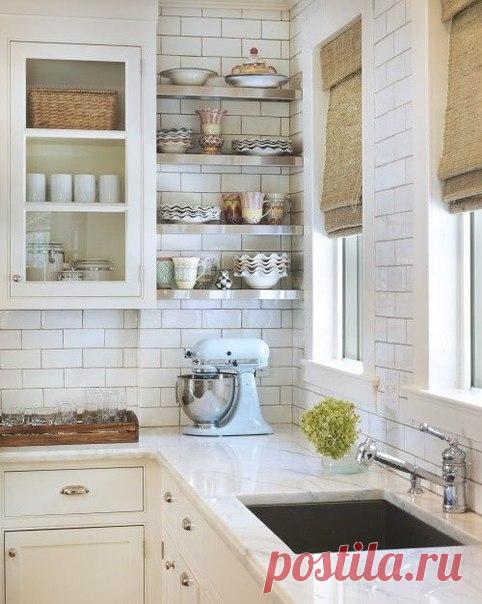 Полочки в кухне - Дизайн интерьеров | Идеи вашего дома | Lodgers