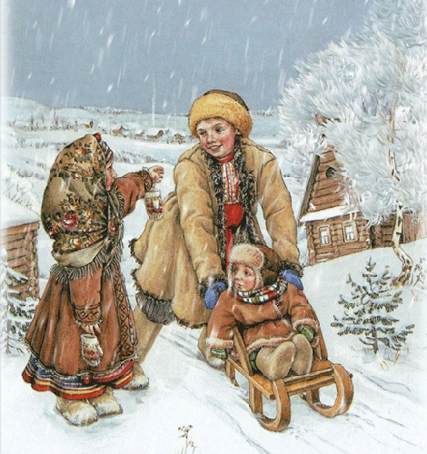 Катаемся на санках