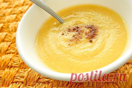 Кукурузная каша на молоке