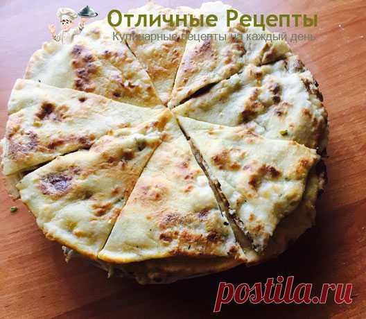 Чепалгаш - традиционные чеченские лепешки с начинкой. | Отличные Рецепты