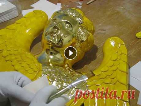 золочение херувима для храма (техника потали) gold leaf imitation

джемпер английской резинкой спицами женский с описанием