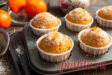 Мандариновые маффины — Ботаничка