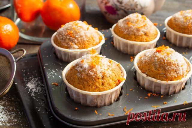 Мандариновые маффины — Ботаничка