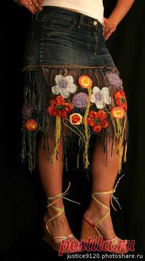 Юбка - Техника Crazy Wool - Хобби | photoshare.ru