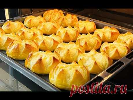 В магазине таких не купить Стакан кефира немного молока и мука Kак же это вкусно Праздничная Выпечка