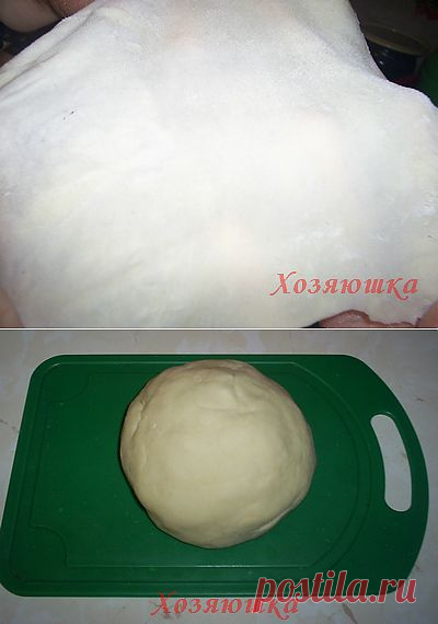 Хозяюшка. Кушать подано! - Заварное пельменное тесто.
Согласитесь, что пельмени в тонком тесте - самые вкусные. А приготовить такое тесто, чтобы раскатывалось, как бумажка и не рвалось по классическому рецепту нельзя, а вот такое заварное тесто приготовить легко, оно мягче и нежнее и раскатывается до толщины пергамента, до просвечивания.