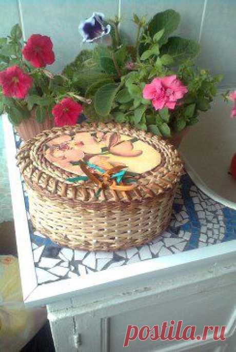 ПЛЕТЕНИЕ из газет – Надежда ЛитвинМоторная(Симоненко добавила 4 фотографии в альбом Надежда