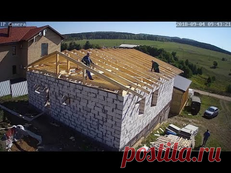 Крыша на дом из газобетона 🏠🤔 Цена 💸