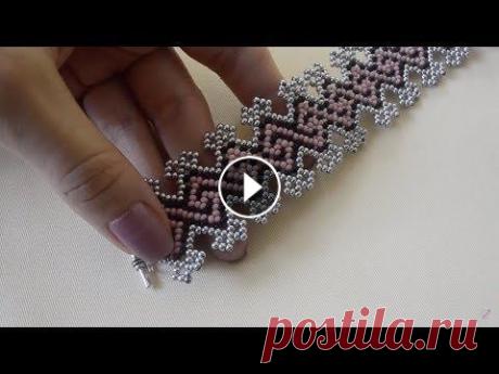 Браслет из бисера. Бисероплетение. Мастер класс (полная версия в хорошем качестве) Браслет из бисера. Бисероплетение. Мастер класс (полная версия в хорошем качестве)...