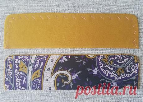 Обработка манжет рукавов платья с контрастным переходным кантом — Мастер-классы на BurdaStyle.ru