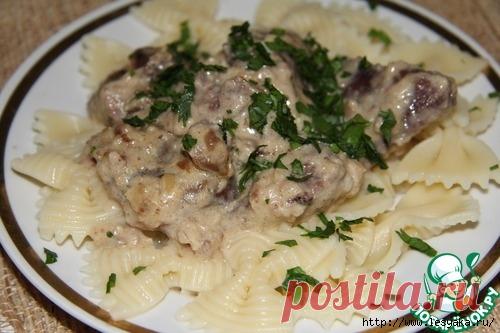 Чесночно-ореховая печень с карри - ну, очень вкусная!