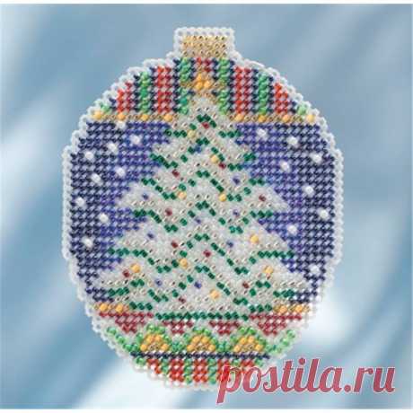 Kit Mill Hill Icy Evergreen - Univers Broderie