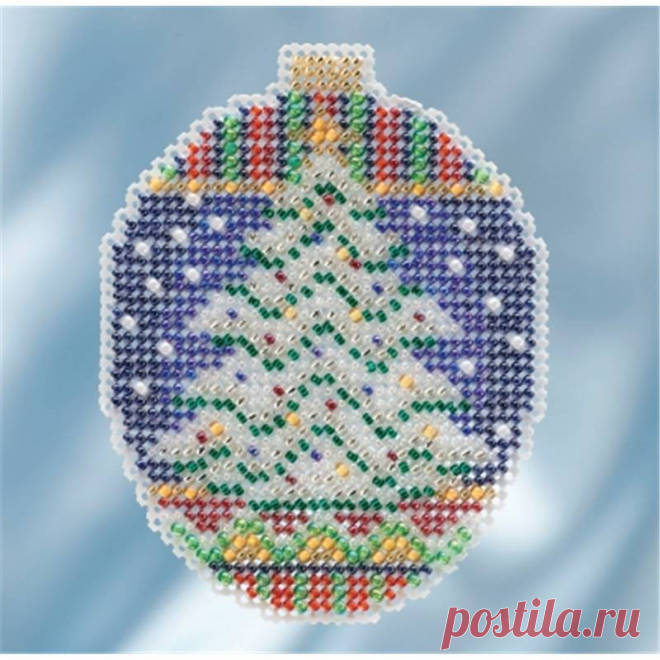 Kit Mill Hill Icy Evergreen - Univers Broderie