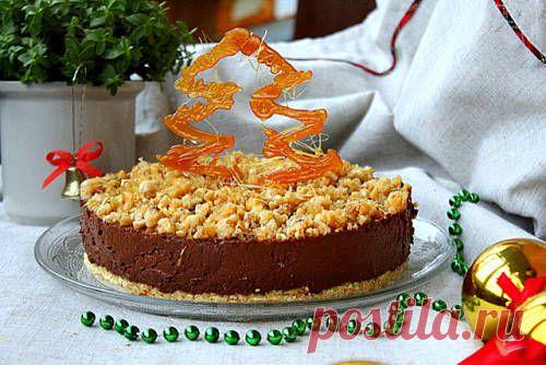 Рецепт шоколадного торта с грильяжем / Меню недели