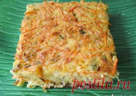 Овощной кугель. Безумно вкустнo!! Быстро, легко Автор рецепта Ларочка - Cookpad