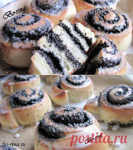 Mohnschnecken — «Улитки» с маком | Вкусно и красиво!