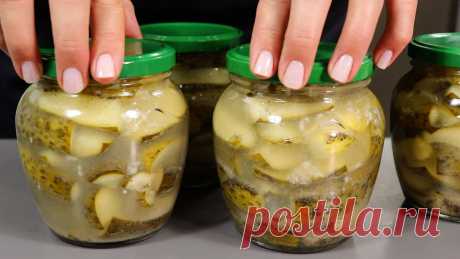 Маринованные огурцы на зиму: лёгкий, понятный, доступный рецепт (самые удачные огурчики) | Евгения Полевская | Это просто | Дзен