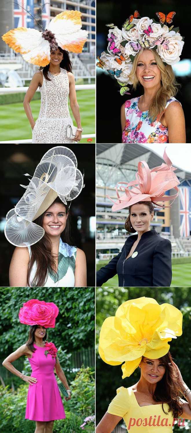 Самые экстравагантные шляпы с открытия королевских скачек Royal Ascot-2015