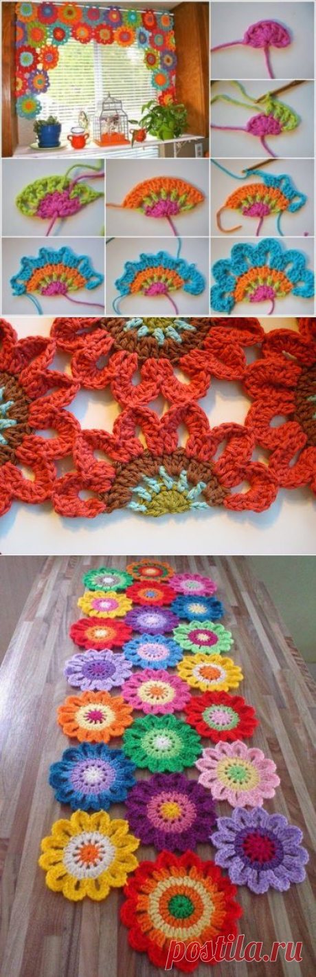 Crochet Flowers | Shining world