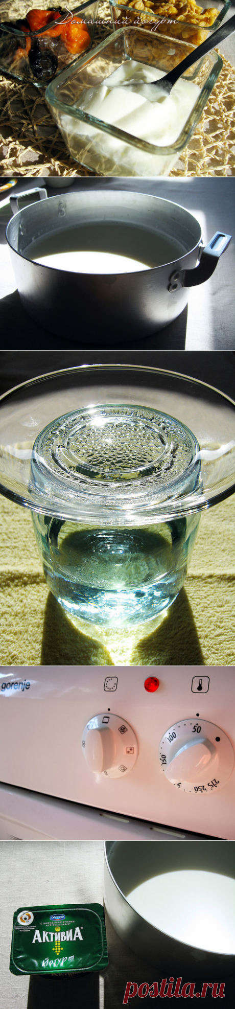 Домашний йогурт и сметана без йогуртницы в духовке. Пошагово. - Foodclub — кулинарные рецепты с пошаговыми фотографиями