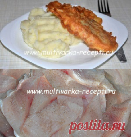 Простой кляр для рыбы