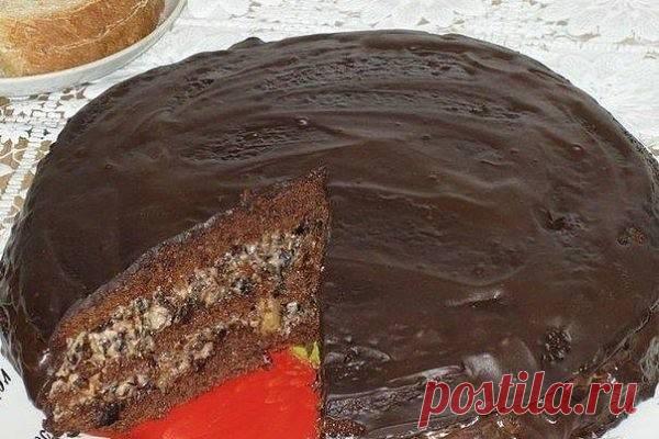 Любимый торт моей семьи — «Чернослив в шоколаде» — Домашняя кулинария