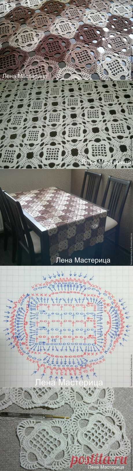 Прогоняем прочь осеннюю хандру: вязание квадратного мотива - Ярмарка Мастеров - ручная работа, handmade