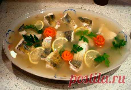 Заливная рыба - лучшие рецепты - Как приготовить вкусную заливную