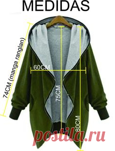 campera oversize, hoodie xl canguro abrigo mujer único moda! (Diy Ropa Mujer)