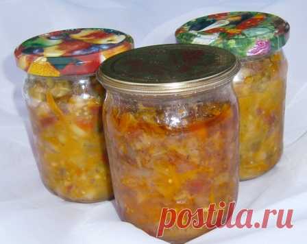 Салат из фасоли. Консервация на зиму.