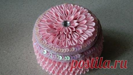 5 МАСТЕР-КЛАССОВ ПО СКРАПБУКИНГУ: ШЕББИ ШКАТУЛКА ИЗ БОБИНЫ ОТ СКОТЧА