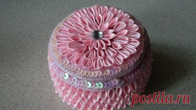 5 МАСТЕР-КЛАССОВ ПО СКРАПБУКИНГУ: ШЕББИ ШКАТУЛКА ИЗ БОБИНЫ ОТ СКОТЧА