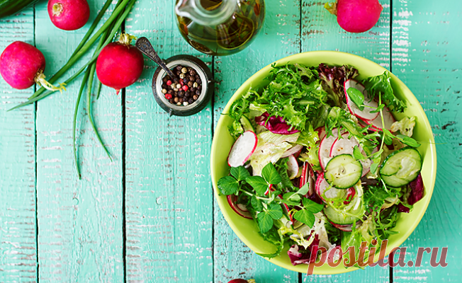12 рецептов оздоровительных зеленых салатов | ВитаПортал - Здоровье и Медицина