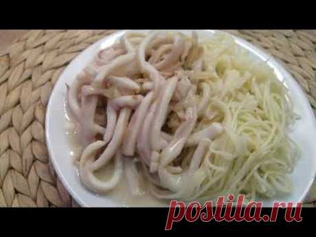 ВКУСНЕЙШИЕ КАЛЬМАРЫ в СЛИВОЧНОМ соусе БЕЛКОВАЯ пп еда РЕЦЕПТ с КБЖУ
