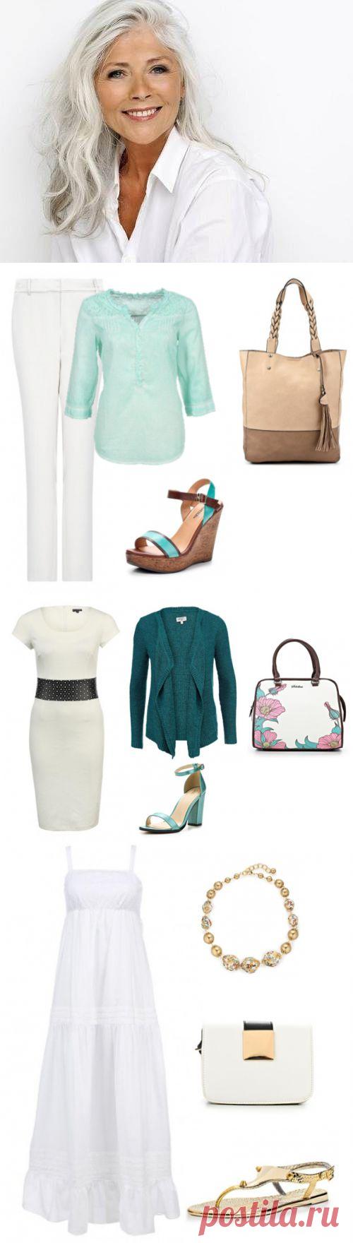Мода и стиль: С чем носить белый цвет в элегантном возрасте | Красота спасает мир