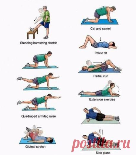 Избавляемся от боли в нижней части спины