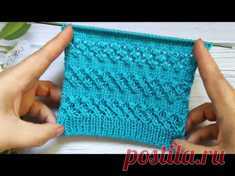 Fancy Knitting Stitch | Fantasiemuster stricken | Punto Fantasia ai ferri | Point Fantaisie Tricot