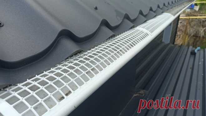 Защита кровли и водостоков от мусора, листьев нашёл решение для вечной проблемы | Генератор Идей | Пульс Mail.ru