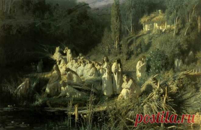 Мистическая история картины Ивана Крамского «Русалки»