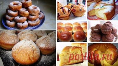 Поварешки: Вкуснейшая сладкая выпечка на кефире. Отменные 8 рецептов!
