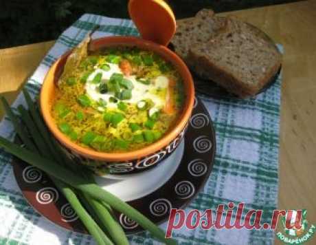 Рисовый суп "Быстрый" с куриной печенью - кулинарный рецепт