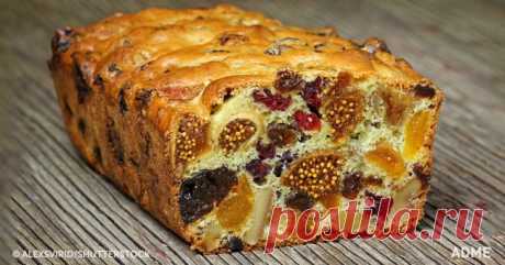 Полезный и невероятно вкусный кекс из сухофруктов