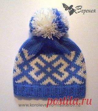 Зимняя детская шапочка

Размер: Обхват головы 48 см (2-3 года).
Пряжа: 100 % Меринос (Merinos Extrafine) 145м/50 г, белого и голубого цвета
Спицы: круговые №4,5 (или 5 носочных спиц).
Показать полностью…