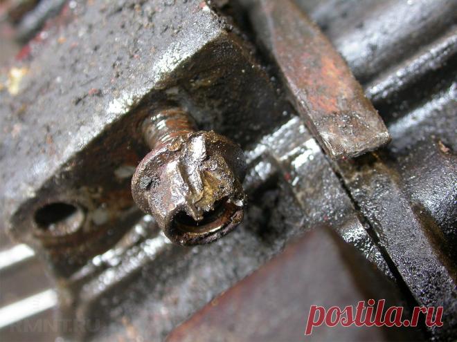 Как открутить прикипевший или заржавевший болт или гайку RMNT.RU
