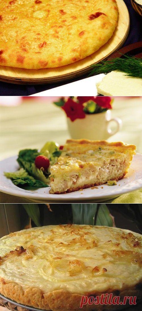 Сырный пирог – для настоящих любителей сыра / Простые рецепты