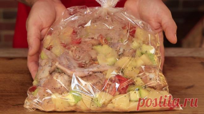 Научил ТУРЕЦКИЙ Повар! ЭТО блюдо покоряет сразу. картофельперец сладкийпомидорыкабачокчесноккуриные крылышкисметанапаприка сладкаябазилик сользелень