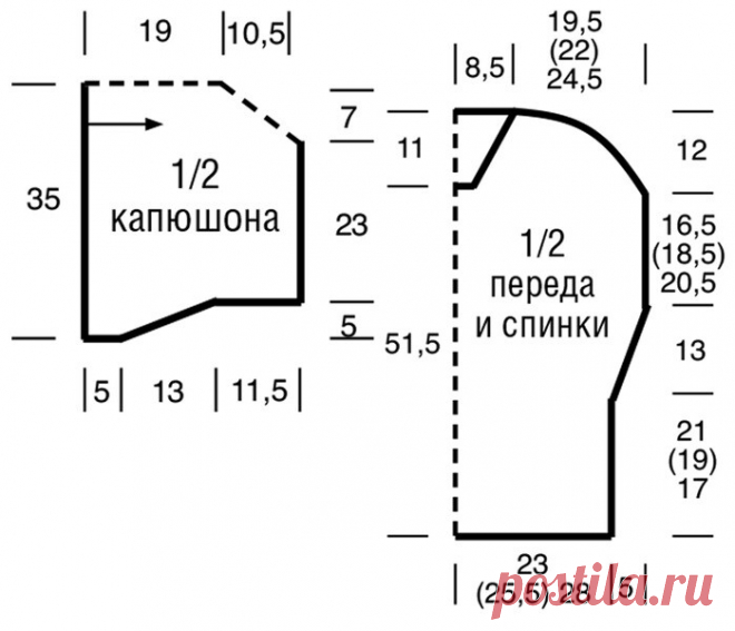 Летний джемпер с коротким рукавом и капюшоном